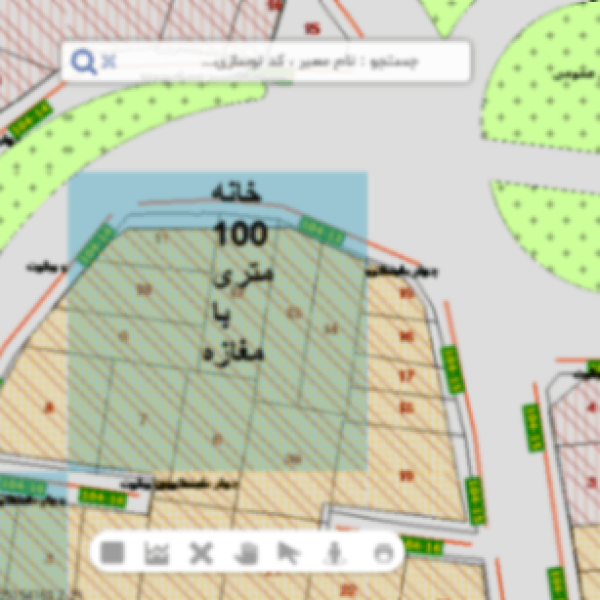 خانه 100 متری با مغازه بر خیابان رکن الدوله