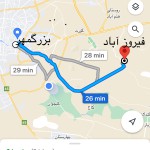 فروش زمین باغی فیروز آباد باقیمت مناسب